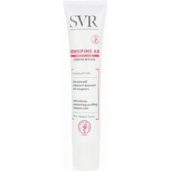 SVR Sensifine AR Riche Cream Κρέμα Προσώπου για Δέρμα με Τάση Ερυθρότητας & Ροδόχρους Ακμή 40ml 