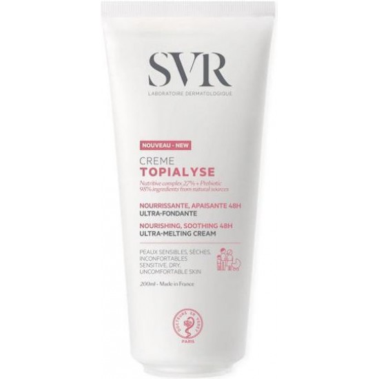 SVR Laboratoire Dermatologique Svr Topialyse Ενυδατική Κρέμα Σώματος για Ξηρές/Πολύ Ξηρές & Ευαίσθητες Επιδερμίδες 200ml