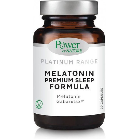  Power Of Nature Platinum Range Melatonin Premium Sleep Formula 30 Κάψουλες 