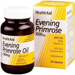 Health Aid Evening Primrose Oil 1000mg Συμπλήρωμα για την Εμμηνόπαυση 30 κάψουλες