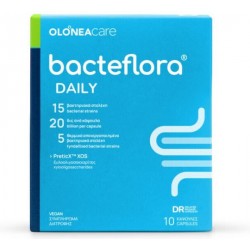 Olonea Bacteflora Daily με Προβιοτικά και Πρεβιοτικά 10 φυτικές κάψουλες