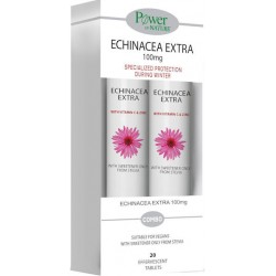 Power Of Nature Echinacea Extra 2 x 20 αναβράζοντα δισκία Λεμονί