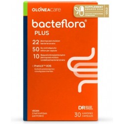 Olonea BacteFlora Plus με Προβιοτικά και Πρεβιοτικά 30 φυτικές κάψουλες