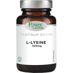  Power Health Platinum Range L-Lysine 500mg 30 Κάψουλες 