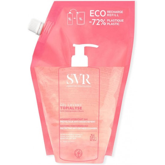 SVR Laboratoire Dermatologique Topialyse Lavant Gel για το Πρόσωπο & το Σώμα 1000ml