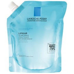 La Roche Posay Lipikar Surgras Υγρό Καθαρισμού για το Πρόσωπο & το Σώμα Refill 400ml