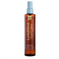 InterMed Luxurious Self Tanning Vitamin Water Dark Μαυρίσματος για το Σώμα σε Spray 200ml