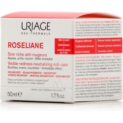  Uriage Roseliane Rich Κρέμα Προσώπου για Ενυδάτωση & Ερυθρότητα με Ceramides 50ml 