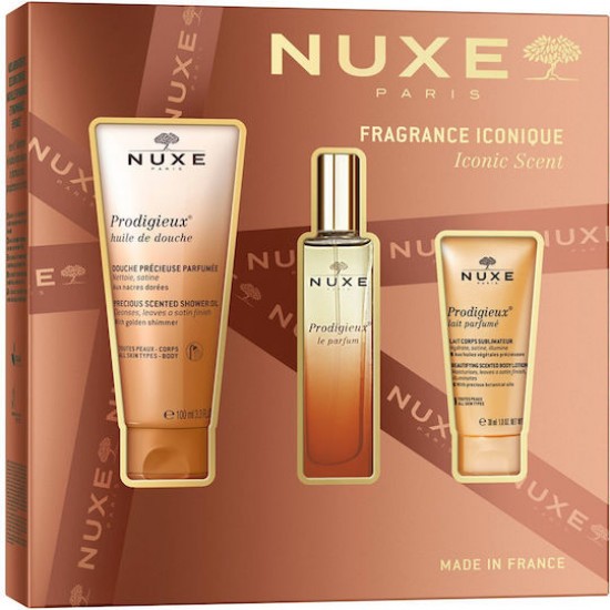 Nuxe Prodigieux Γυναικείο Σετ με Eau de Parfum και Shower Gel 3τμχ