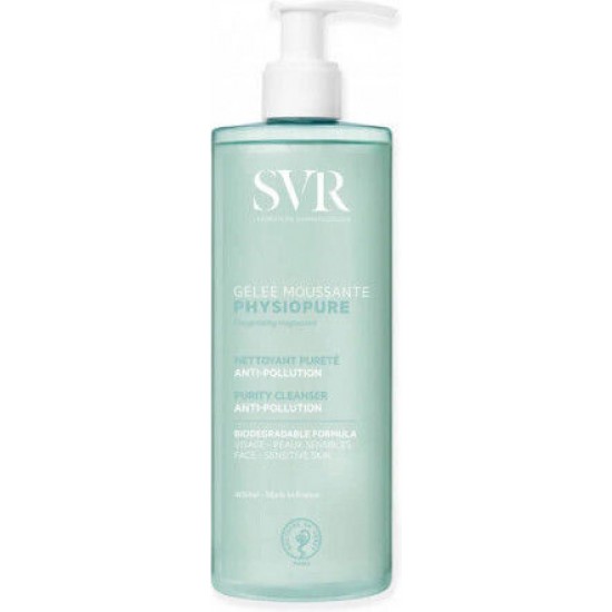 SVR Laboratoire Dermatologique Physiopure Gel Καθαρισμού Προσώπου 400ml