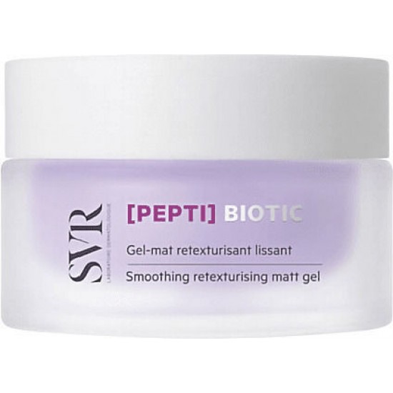 SVR Laboratoire [PEPTI] BIOTIC Gel-mat Retexturisant Lissant Ενυδατική Κρέμα Προσώπου Ημέρας με Πεπτίδια για Ματ Όψη 50ml