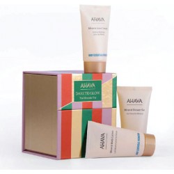 Ahava The Minerals Σετ Περιποίησης για Καθαρισμό Σώματος & Λάμψη 3τμχ
