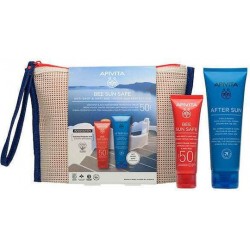 Apivita Bee Sun Safe Σετ με After Sun & Νεσεσέρ SPF50 3τμχ