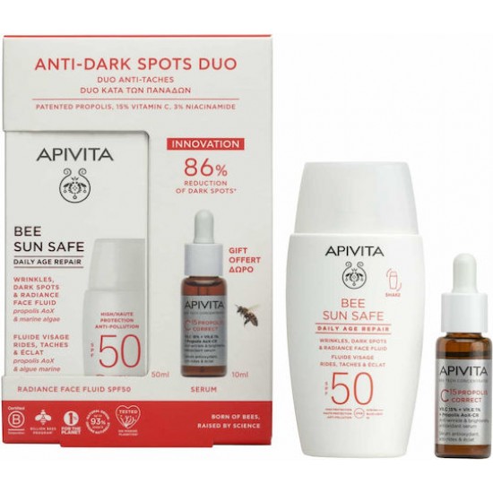 Apivita Bee Sun Safe Σετ με Serum SPF50