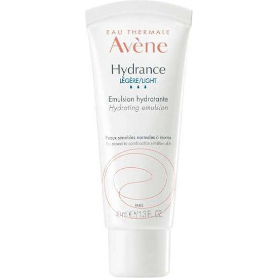 Eau Thermale Avène Hydrance Light 24ωρο Ενυδατικό Γαλάκτωμα Προσώπου Ημέρας με SPF30 40ml 