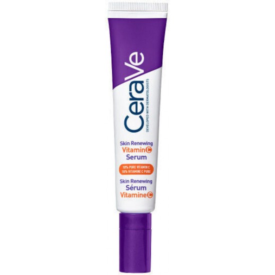 CeraVe Skin Renewing Serum Προσώπου με Βιταμίνη C για Αποτοξίνωση & Λάμψη 30ml