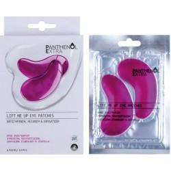 Panthenol Extra Lift Me Up Patches Ματιών για Σύσφιξη / Αντιγήρανση / Ενυδάτωση / Λείανση Με Centella Asiatica 12τμχ 