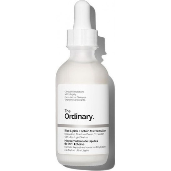 The Ordinary Rise Lipids & Ectoin Microemulsion Light Ενυδατικό Γαλάκτωμα Προσώπου κατά της Ερυθρότητας με Ρύζι 