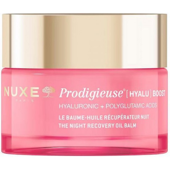  Nuxe Prodigieuse [Hyalu] Boost Ενυδατική Κρέμα Προσώπου Νυκτός με Υαλουρονικό Οξύ 50ml 