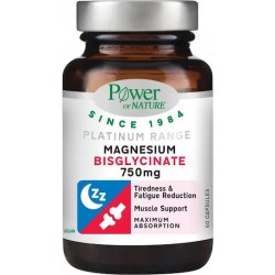  Power Health Magnesium Bisglycinate 750mg 60 κάψουλες 