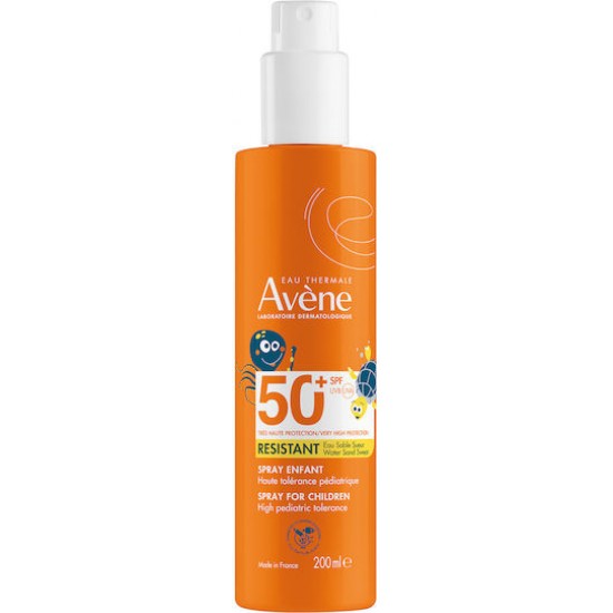 Eau Thermale Avène Enfant SPF50+ Αδιάβροχο Παιδικό Αντηλιακό Spray για Πρόσωπο & Σώμα 200ml