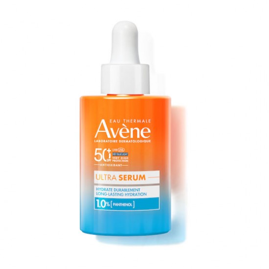 Eau Thermale Avène Ultra Serum 1 % Panthenol Αντηλιακό Serum Προσώπου SPF50+ 30ml