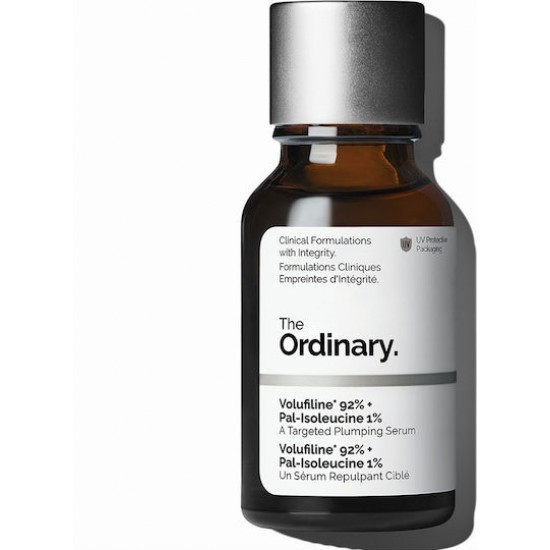  The Ordinary Volufiline 92% + Pal-Isoleucine 1% Ενυδατικό & Αντιγηραντικό Serum Προσώπου 15ml 