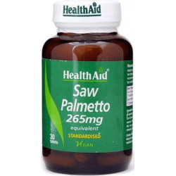 Health Aid Saw Palmetto 30 ταμπλέτες